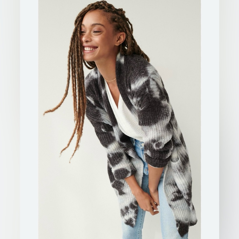 Antropologie Avalon Tie Dye Cardigan